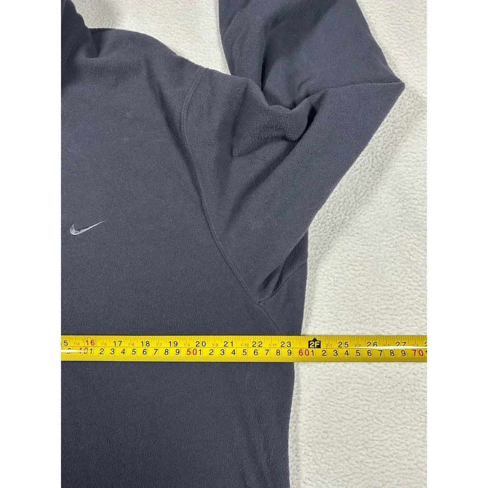 Nike Quarter Zip Men's Large Pullover Lightweight Swoosh Layering Minimalist Y2K